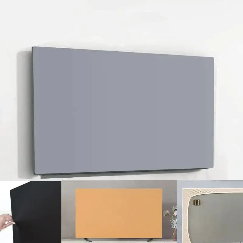 Multi-size elastische stof TV-hoes (32/42/55/75 inch) - Rekbare kap-stijl beschermer voor LCD-scherm, computermonitorhoes