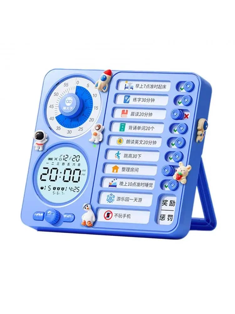 Visuele timer Oplaadbare schemabordchecklist voor klasnotities voor kinderen