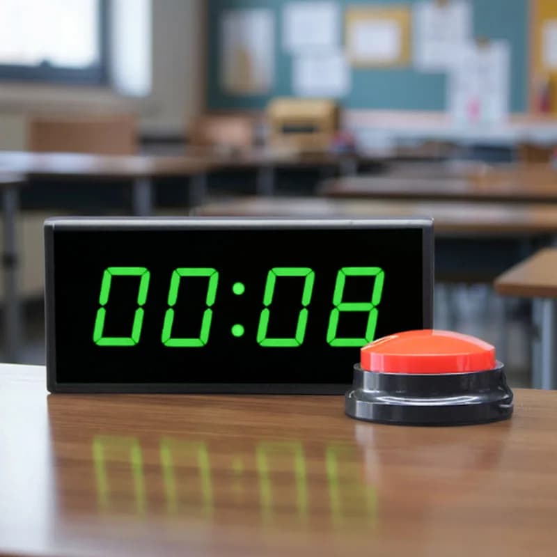 Blaze Pod Sport Entertainment Reactiespel Grote Rode Pop Drukknop Tien Seconden Digitale Tijdregistratie Reactietraining Licht