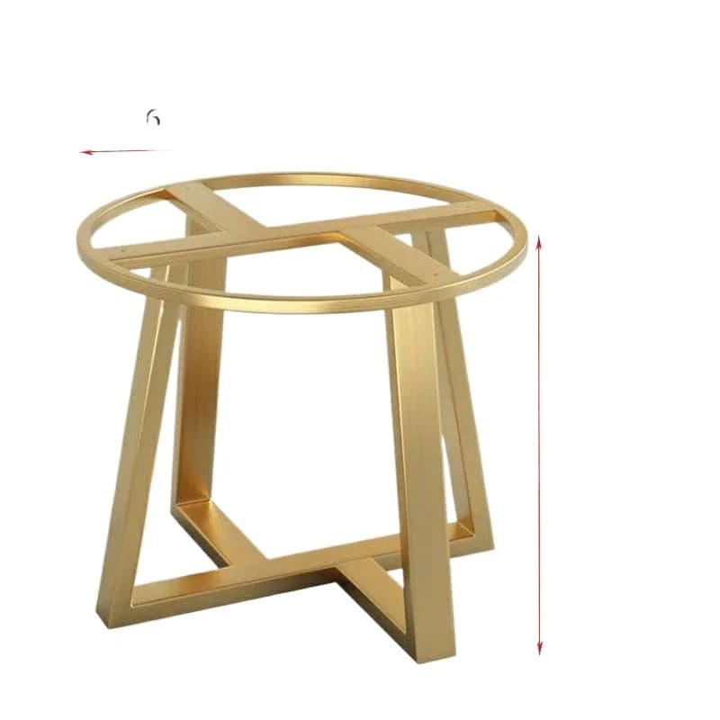 Marmeren ronde tafelbasis Zware ijzeren voetstukstandaard voor eettafel Hoogte Middensteun voor bureau Luxe meubelpoten