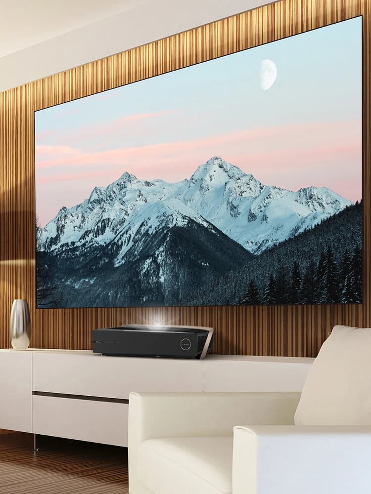 2026 HOT ALR PET Crystal Vaste Frame Projectiescherm CLR UST Ambient Light Reject voor Ultra Short Throw Projector 130 Inch Max