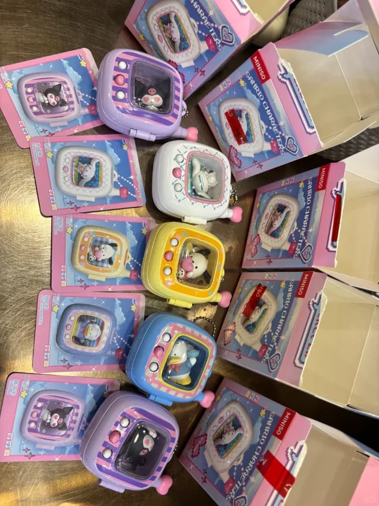 Originele Sanrio Karakters Pocket Elf Box Hanger Serie Blind Box Kawaii Anime Figuur Hellokitty Mystery Box Kinderen Vakantiecadeaus