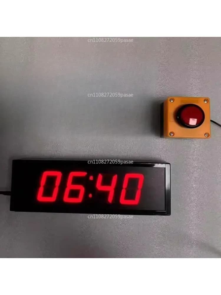 10-seconden uitdagingsconsole, timer met één hand