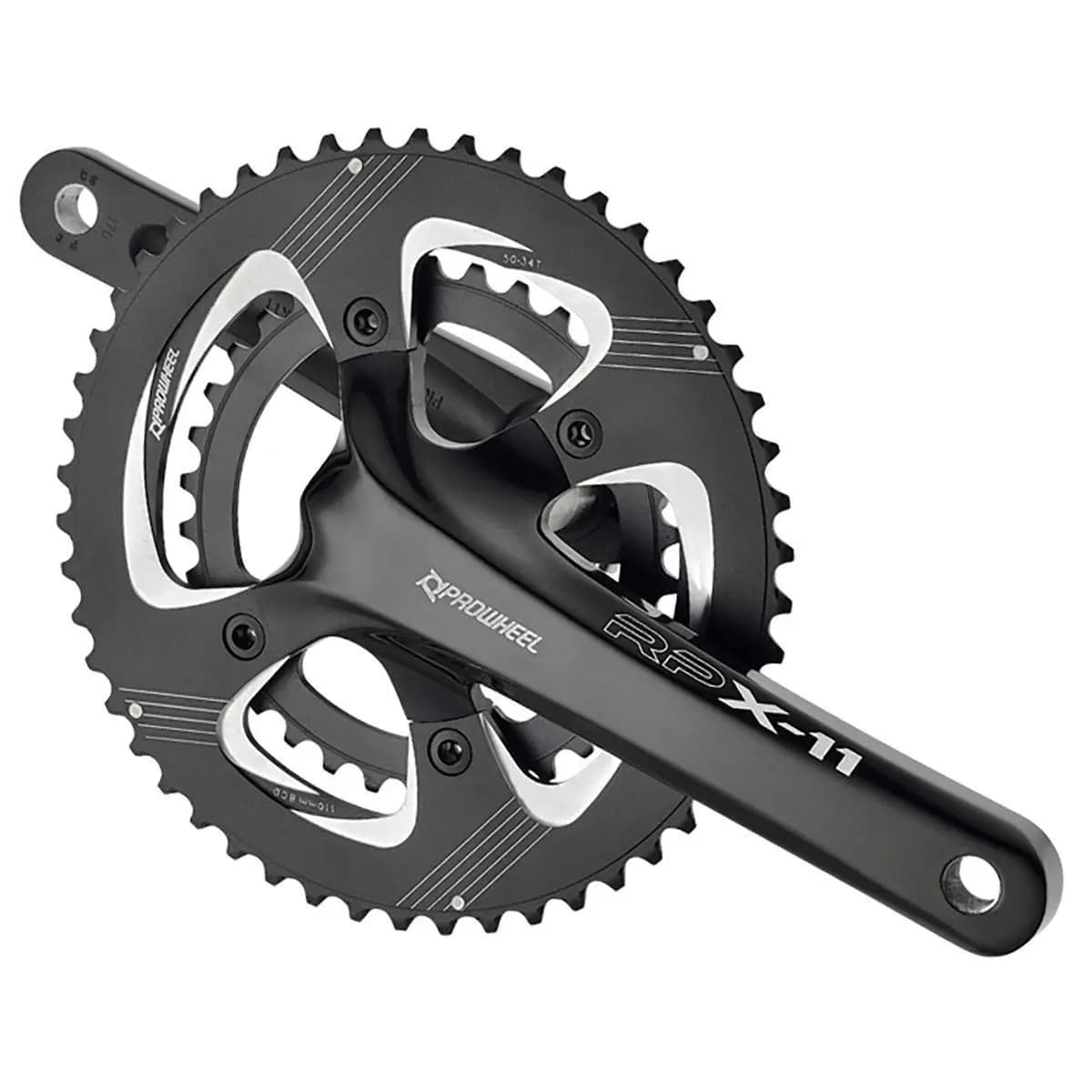 Dubbele aluminium pedalen Prowheel RPX11 621C TT 1 34/50T