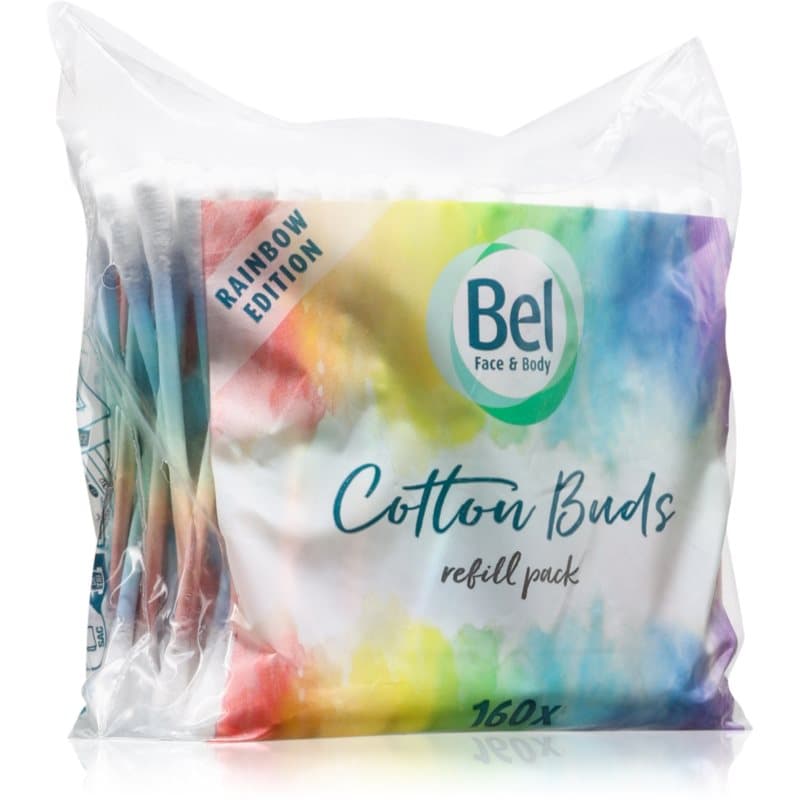 Bel Face & Body Rainbow wattenstaafjes 160 st