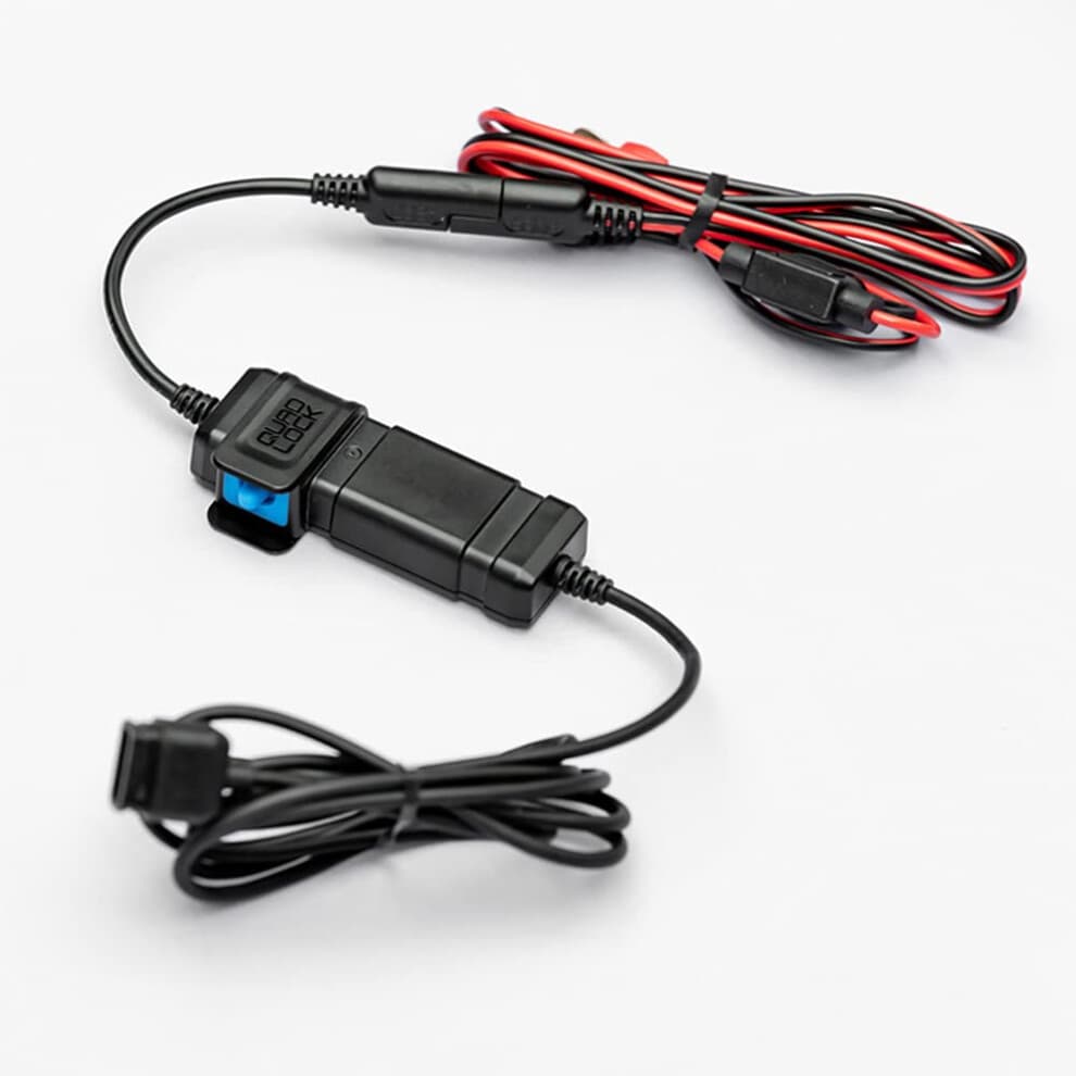 Waterdichte 12V naar USB QUAD LOCK adapter