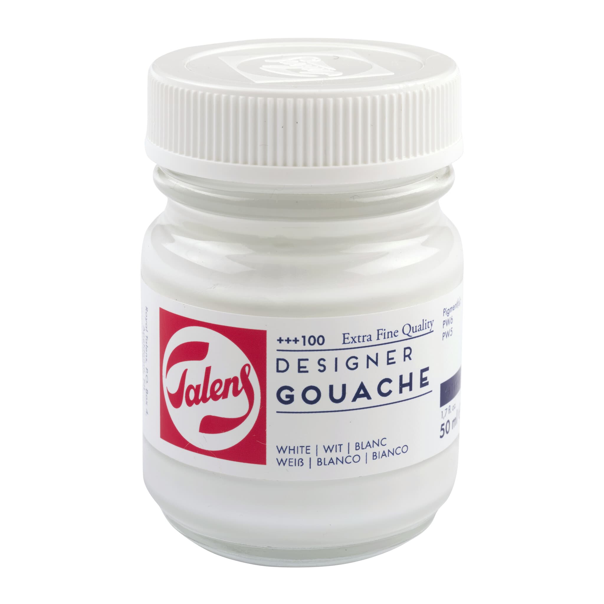 Talens Gouache Extra Fine - 50 ml - Wit 100