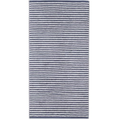 Cawö Cawo handdoek campus 50x100 Nachtblau