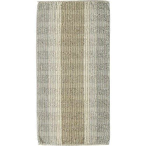 Cawö Cawö Cashmere Streifen Badlaken Zand 80x150
