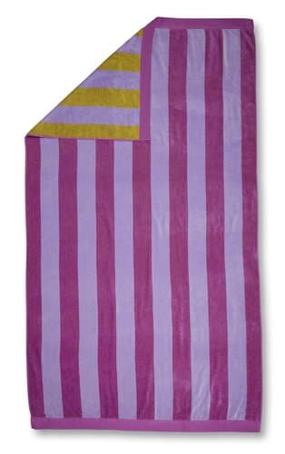KAAT Amsterdam KAAT Amsterdam Strandlaken Bora Bora Beachtowel Paars 100x180 cm