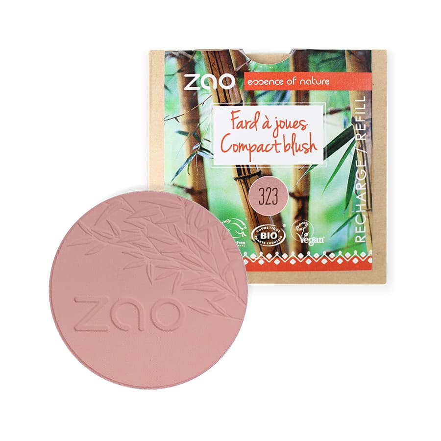 ZAO Skincare & Make-up Refill Blush 323 (Dark Purple)
