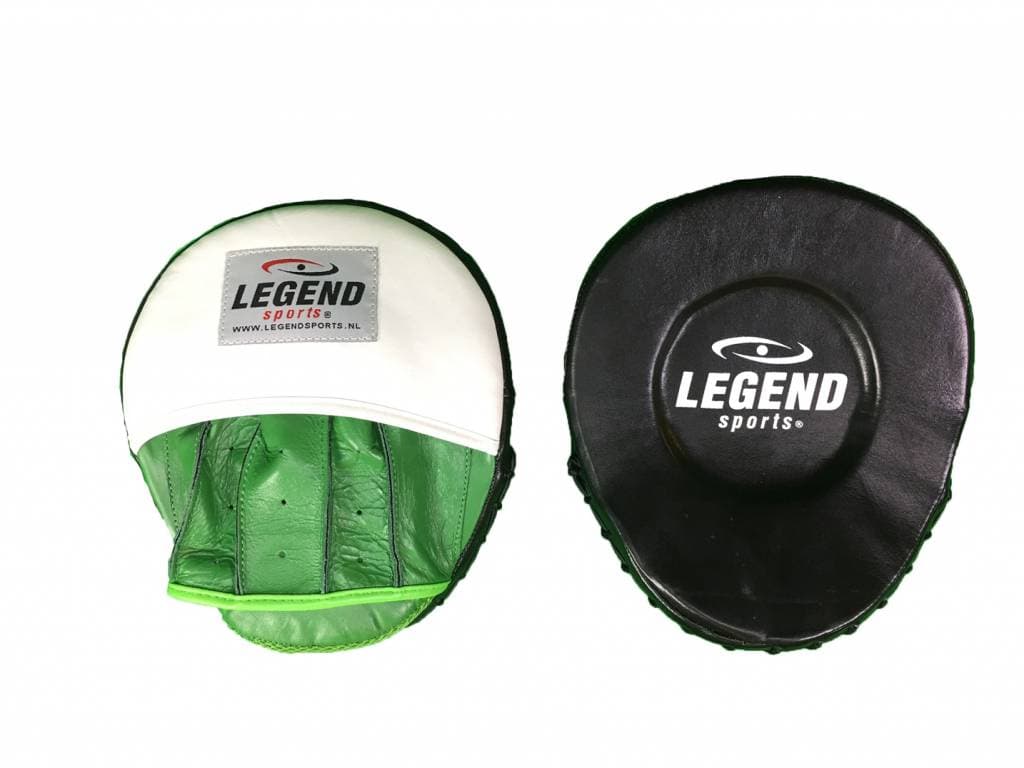 Legend Sports Hyper Speed Stootkussen Zwart/Groen Leer - Hoogste kwaliteit - Gemaakt van runderleder - Ultra soepel legend fiber