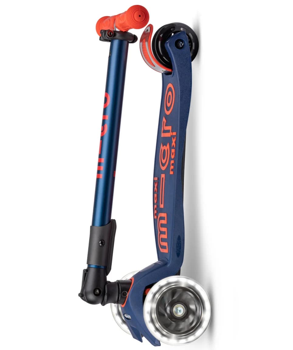 Mirco step - Mini Micro step inklapbaar LED Navy Blue