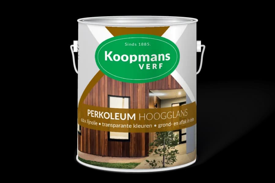 Perkoleum Hoogglans Dekkend 237 Antiekrood | 750 ML