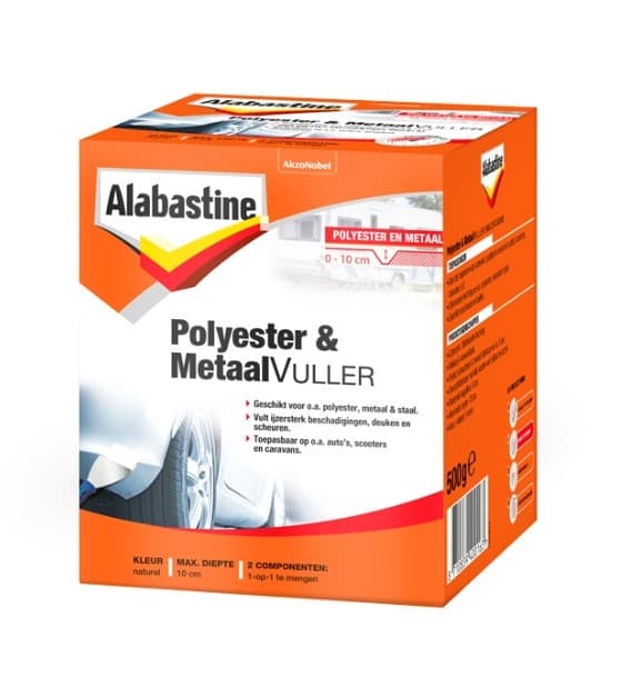 Polyester & Metaal Vuller | 500 GR
