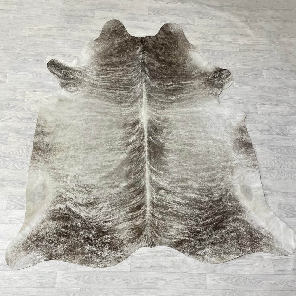 Koeienhuid bruin wit brindle 225x200cm M/L