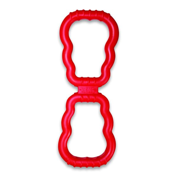 Kong Kong Speeltje Tug Met Control Flex Rood 33 cm