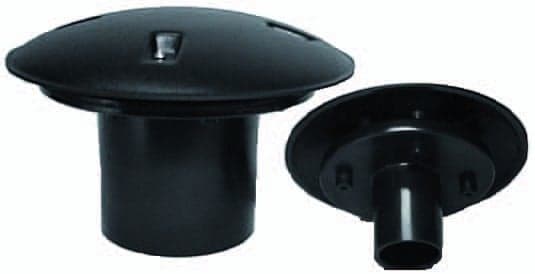 Effast RTF bodem/wanddoorvoer + kap 75mm
