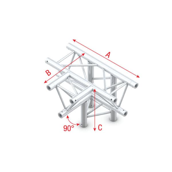 MILOS Milos Pro-30 Triangle P Truss - T-Cross + down 4-way - 71cmc