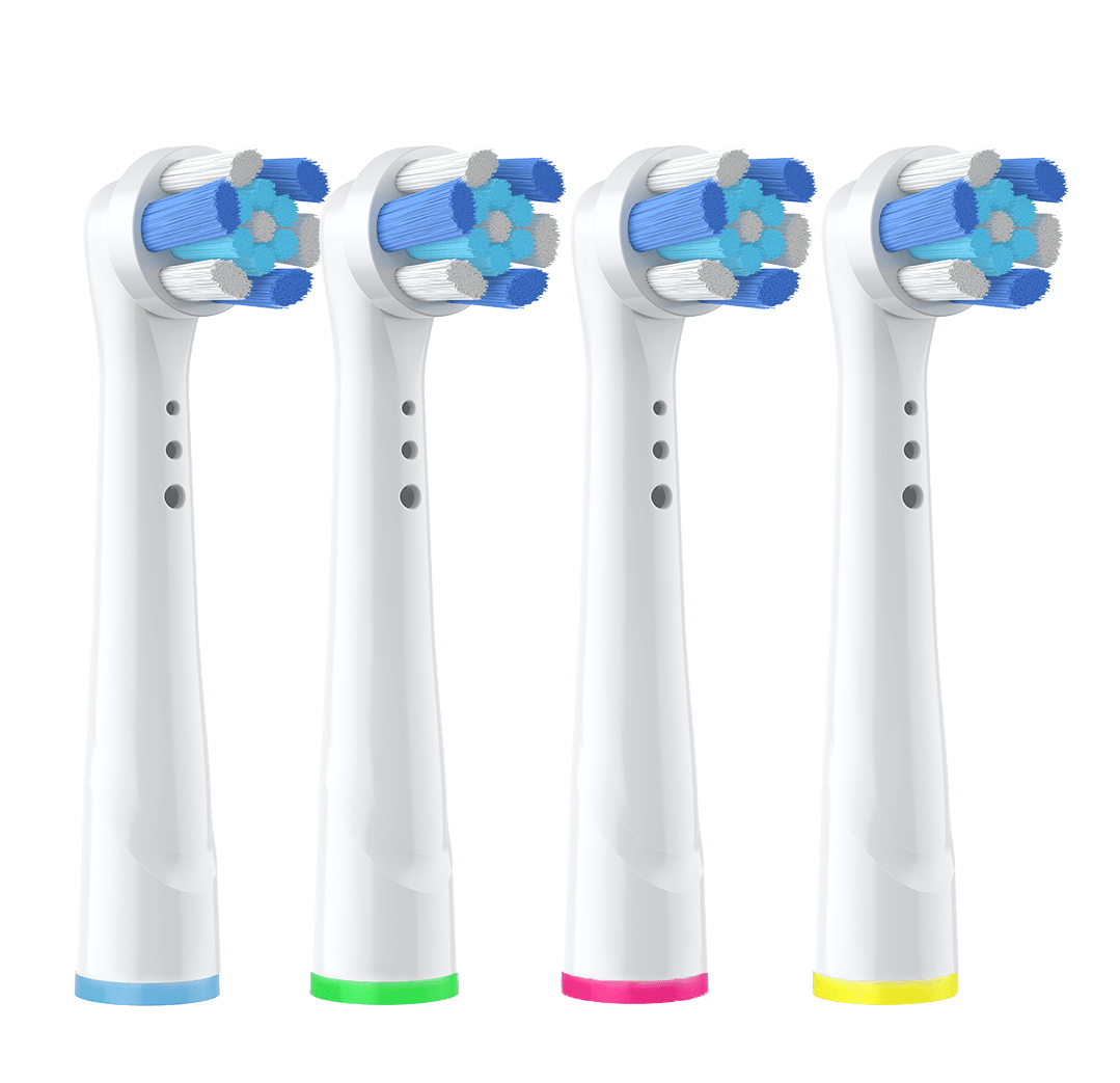 Huismerk Universele Opzetborstels voor de Oral-B Cross Action - 4st