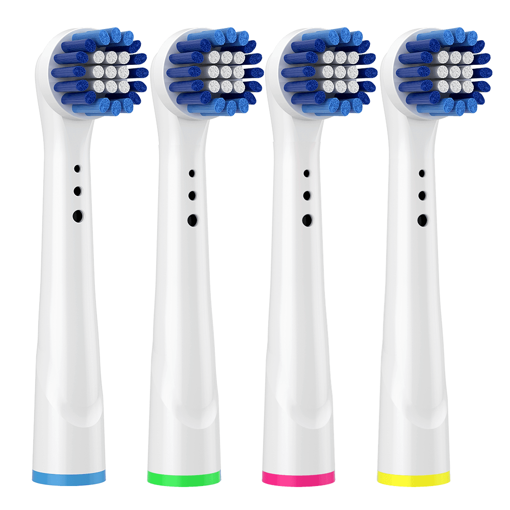 Huismerk Universele Opzetborstels voor de Oral-B Superior Clean blue - 4st