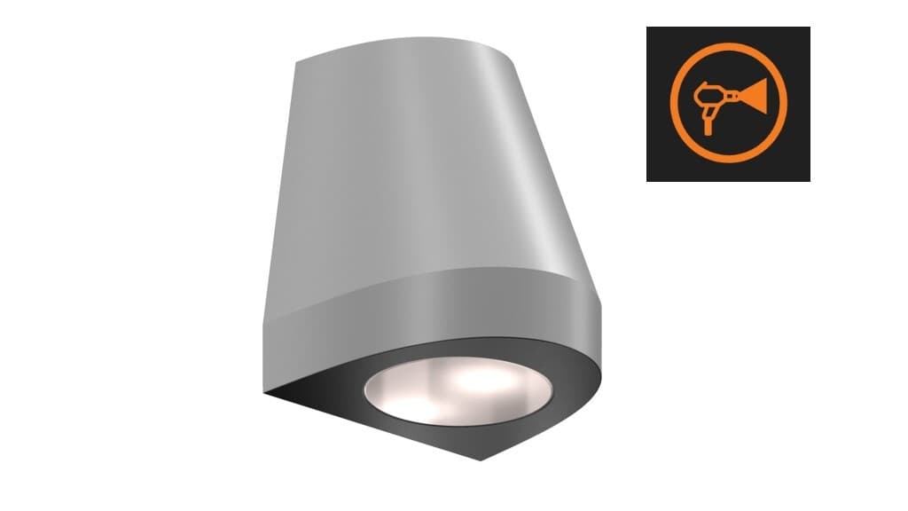 Architecturale kegelvormige buitenverlichting HELIOS - CONE85 - Locinox