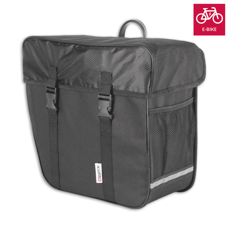 Enkele fietstas e-bike 18L Zwart