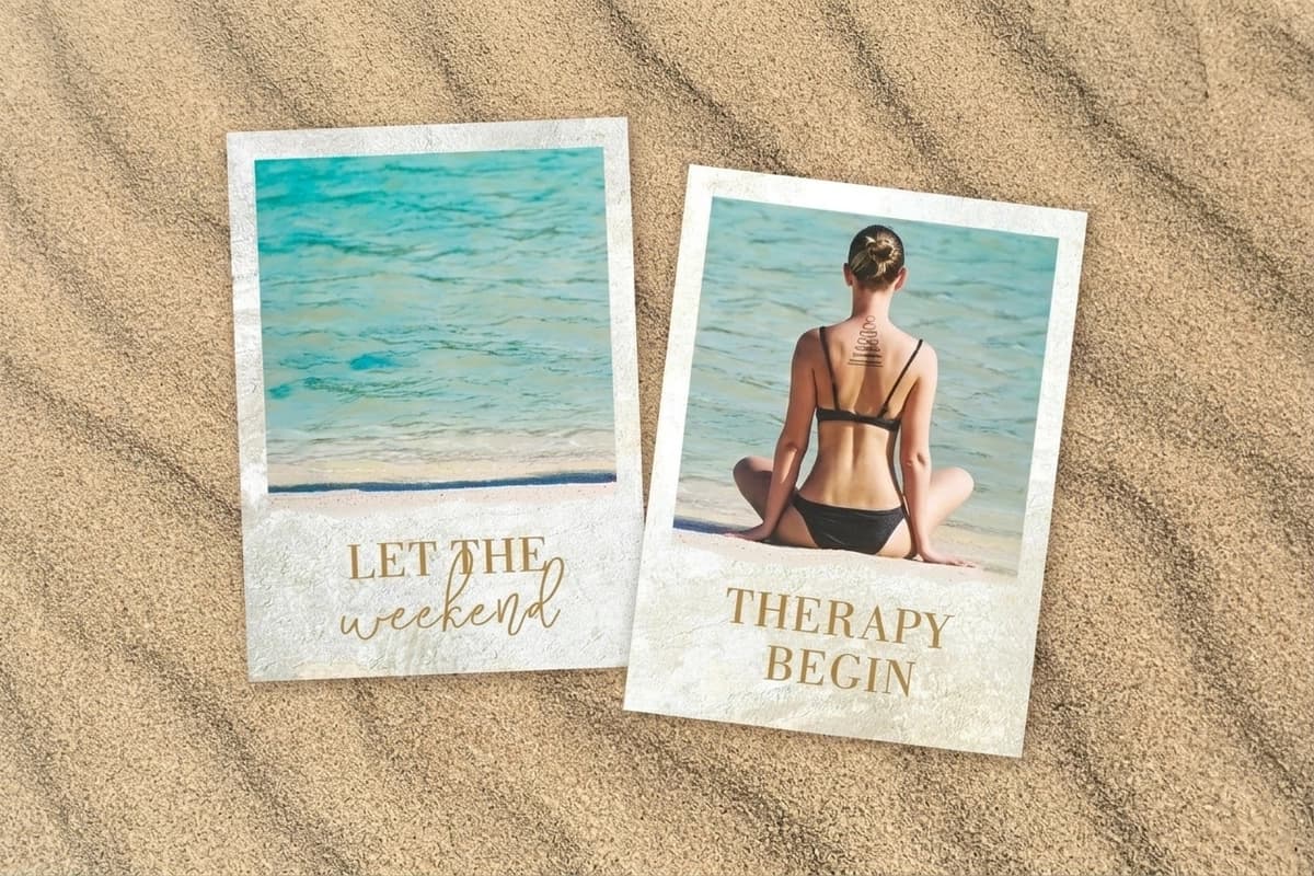 Beachside Bliss Yoga Facebook Canva Templates Pack