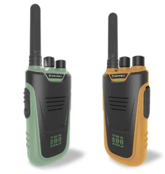 Kidywolf walkietalkie - groen mosterd