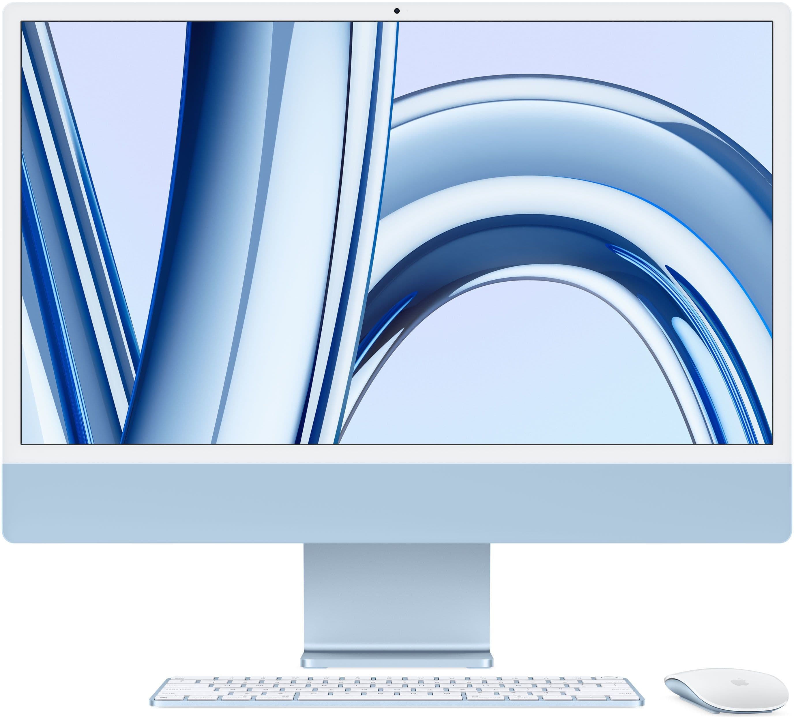 Apple iMac (2023) - All-in-one - M3 8-core 8GB RAM 512GB SSD - Blauw