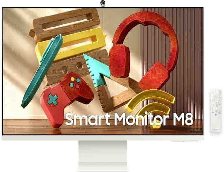 Samsung Smart Monitor M8 - 32" - 4K HDR - Wit