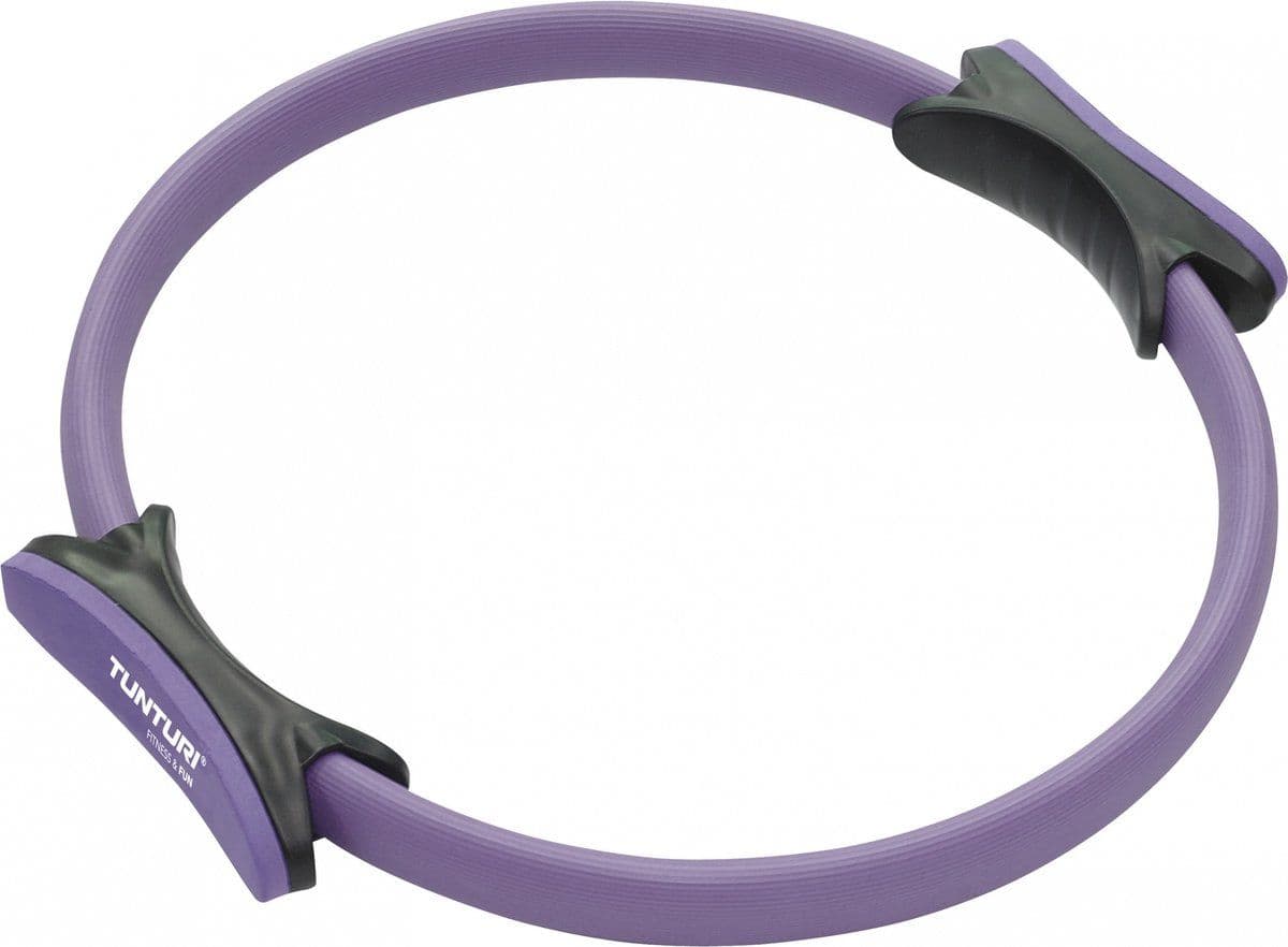 Tunturi Pilates Ring - Yoga ring - Trains armen benen rugspieren - Paars