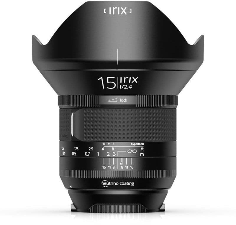 Irix 15mm f/2.4 Firefly - Prime Lens - Ultra-groothoek - Canon EF