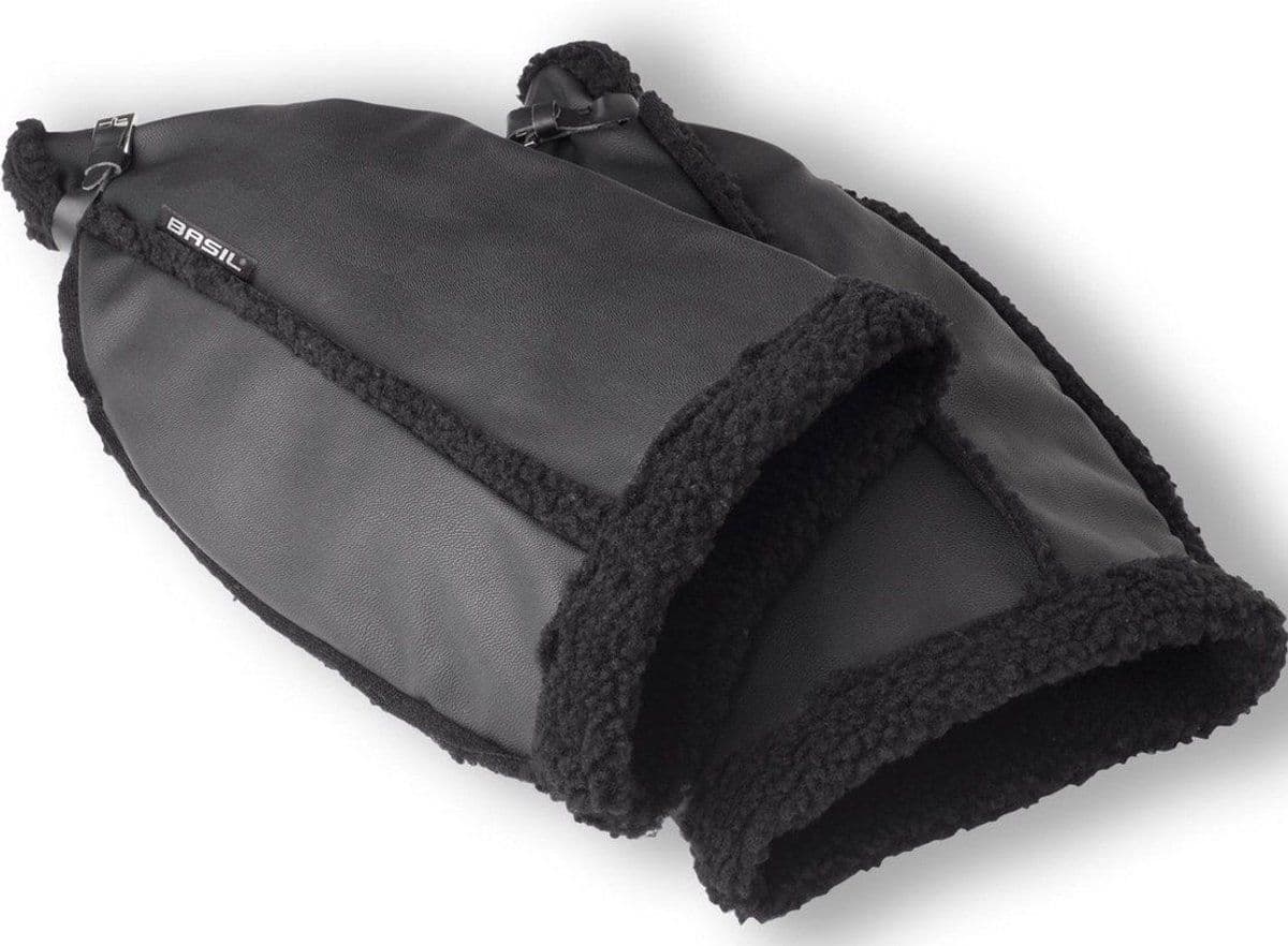 Basil Handwarmers - Set - Kunstleder - Zwart (set)