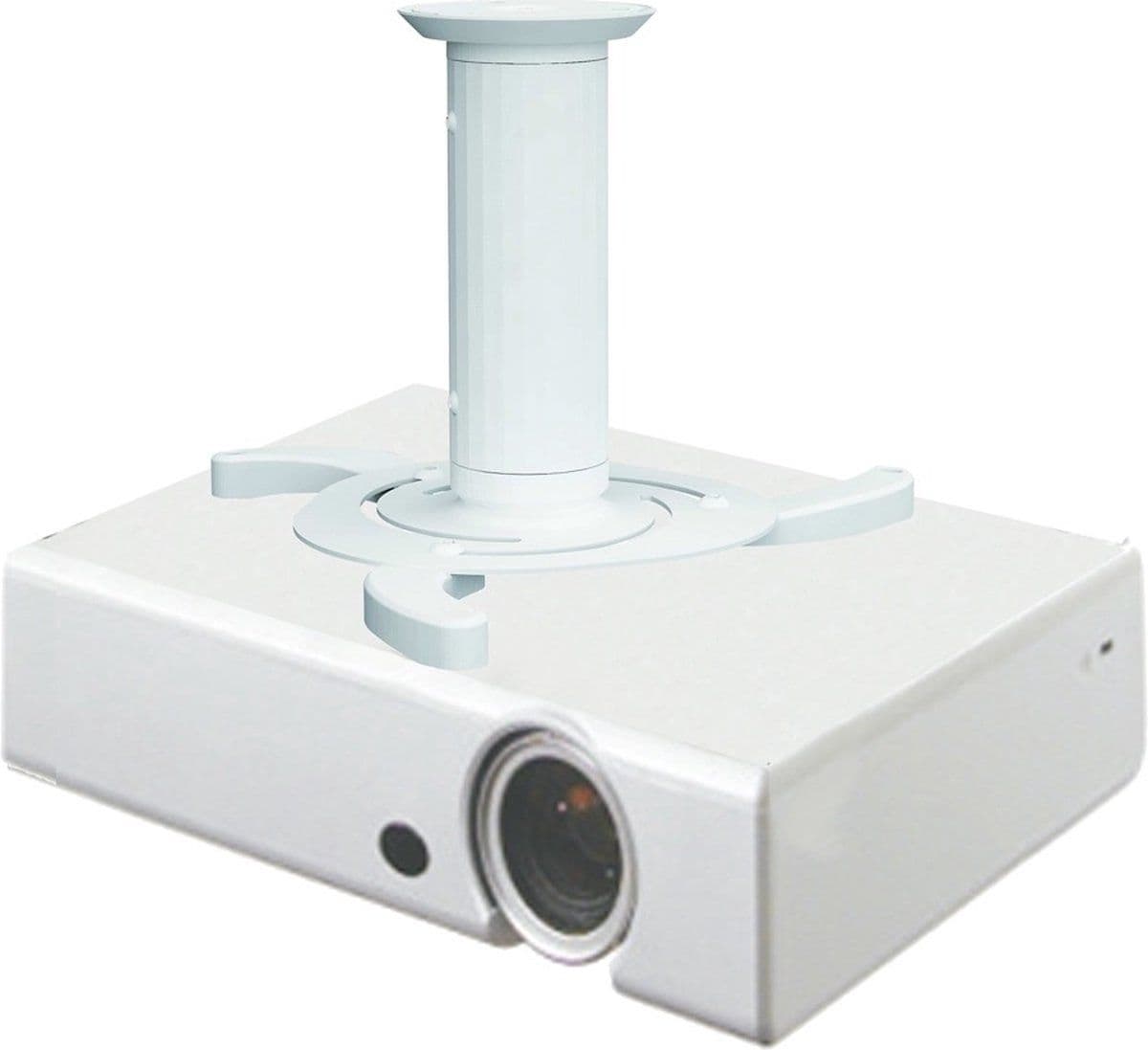 Neomounts BEAMER-C80WHITE - Projector Ceiling Mount - Hoogte verstelbaar (8-15cm) - Wit