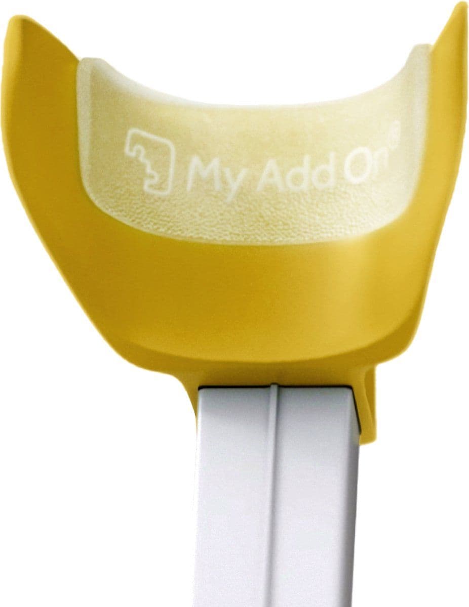MyGelbow - Ergonomische Gel Pads (2 stuks) voor Krukken om Druk op Onderarm te Verlichten, Krukken Accessoires om Arm te Ondersteunen, Hulpmiddel voor