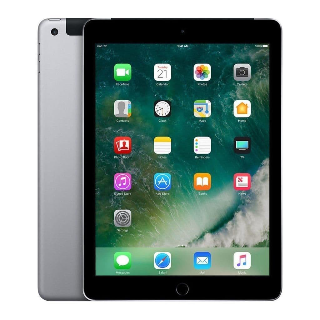 Apple iPad 5 (2017, A9 series) - Spacegrijs - 32 GB - WiFi + 4G