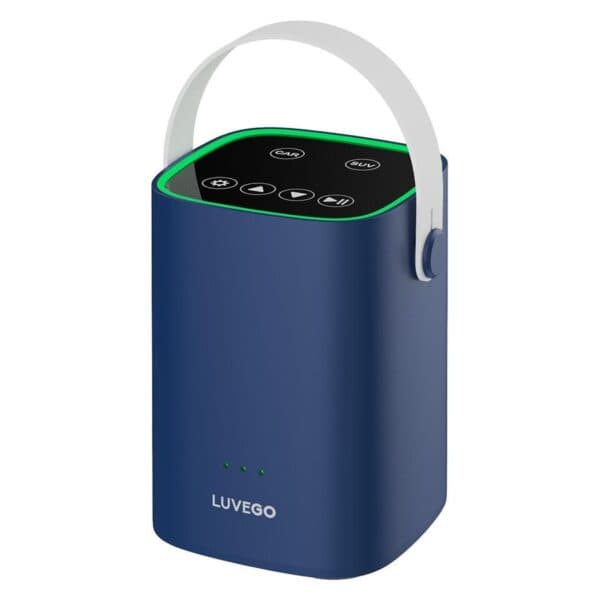 Luvego Draagbare Bandenpomp Compressor Met Accu - 10.3 BAR - Fietspomp & Luchtcompressor - Draadloze Handcompressor voor Auto & Fietsbanden