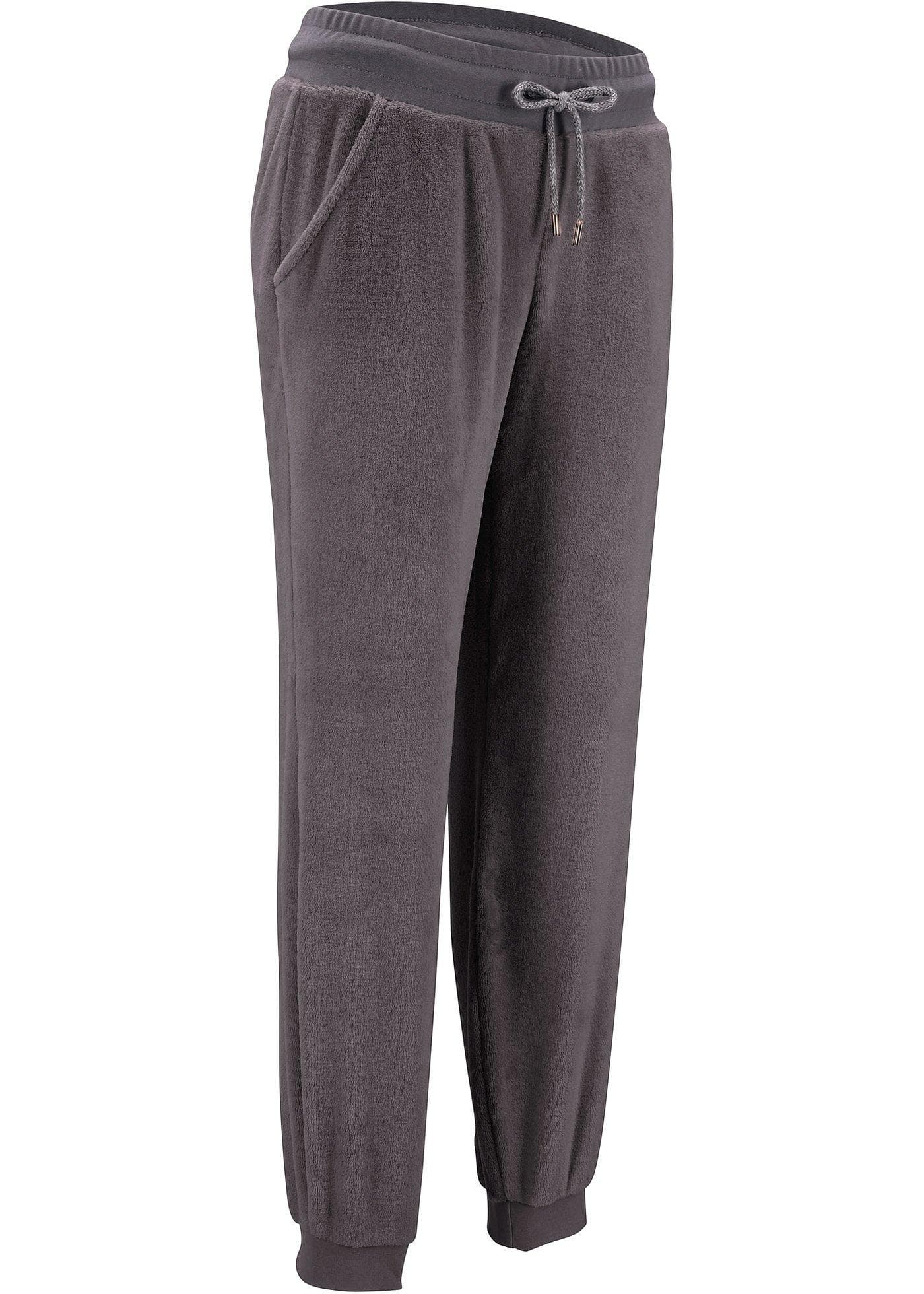 Fleece joggingbroek met comfortabele band