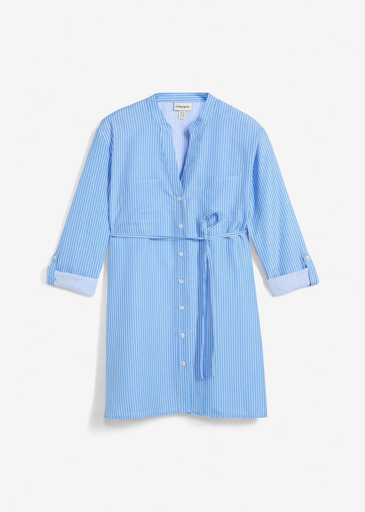 Lange zwangerschapsblouse/voedingsblouse