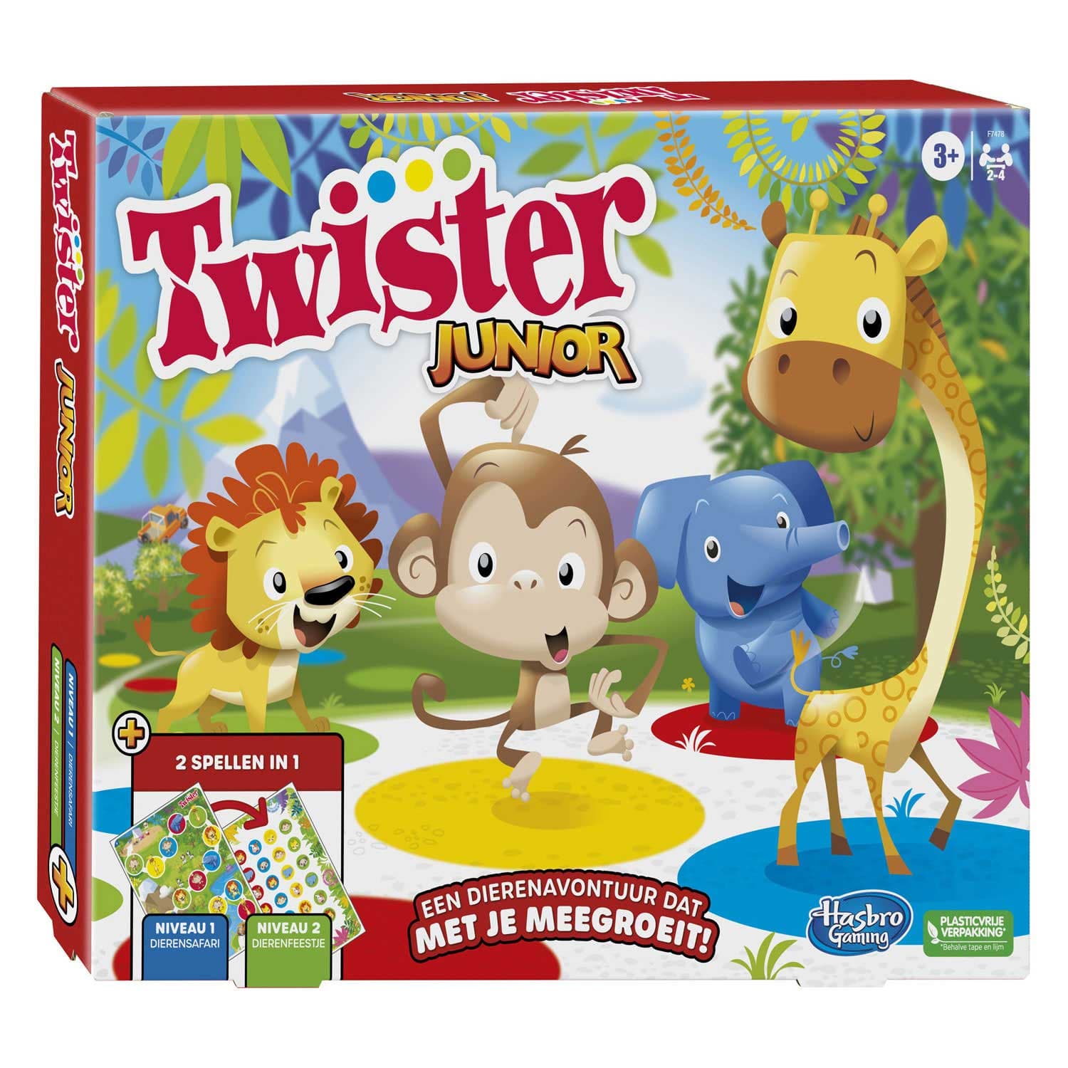 Hasbro twister junior kinderspel