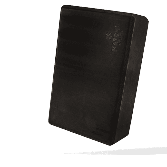 Matchu Sports Yoga blok - Zwart - 15 cm - 15 cm - 23 cm - Stevig foam