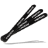 Matchu Sports Racket beschermtape - Zwart - 3 stuks - 3 stuks - Zwart - 40cm - 4cm view 2