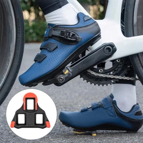 2 stuks/set Fietsen Fietsschoenen Pedalplaatjes Compatibel voor SPD SH10 SH11 SH12 0/2/6 Graden Racefiets Zelfsluitend Klikpedaal Vervanging blauw