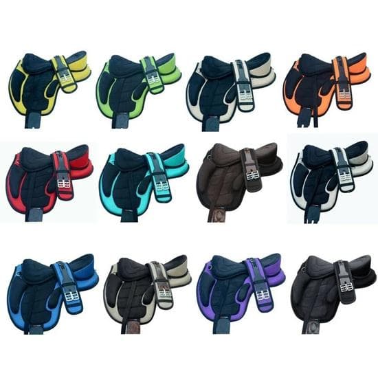 WILD RACE Freemax Boomloos Zadel, Verkrijgbaar in 13 Kleuren 9 Maten bruin