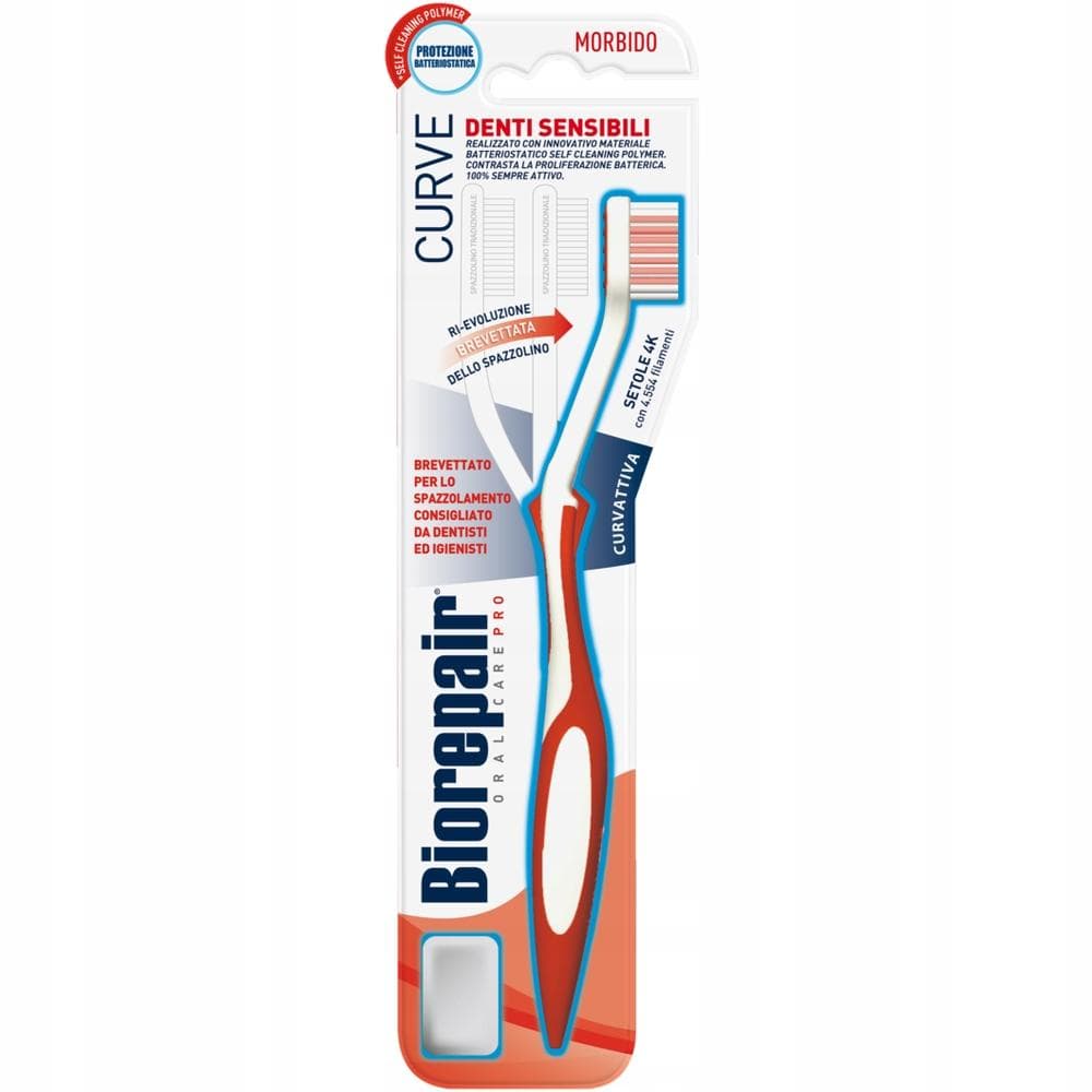 Biorepair curve brosse à dents soft 1 pièce