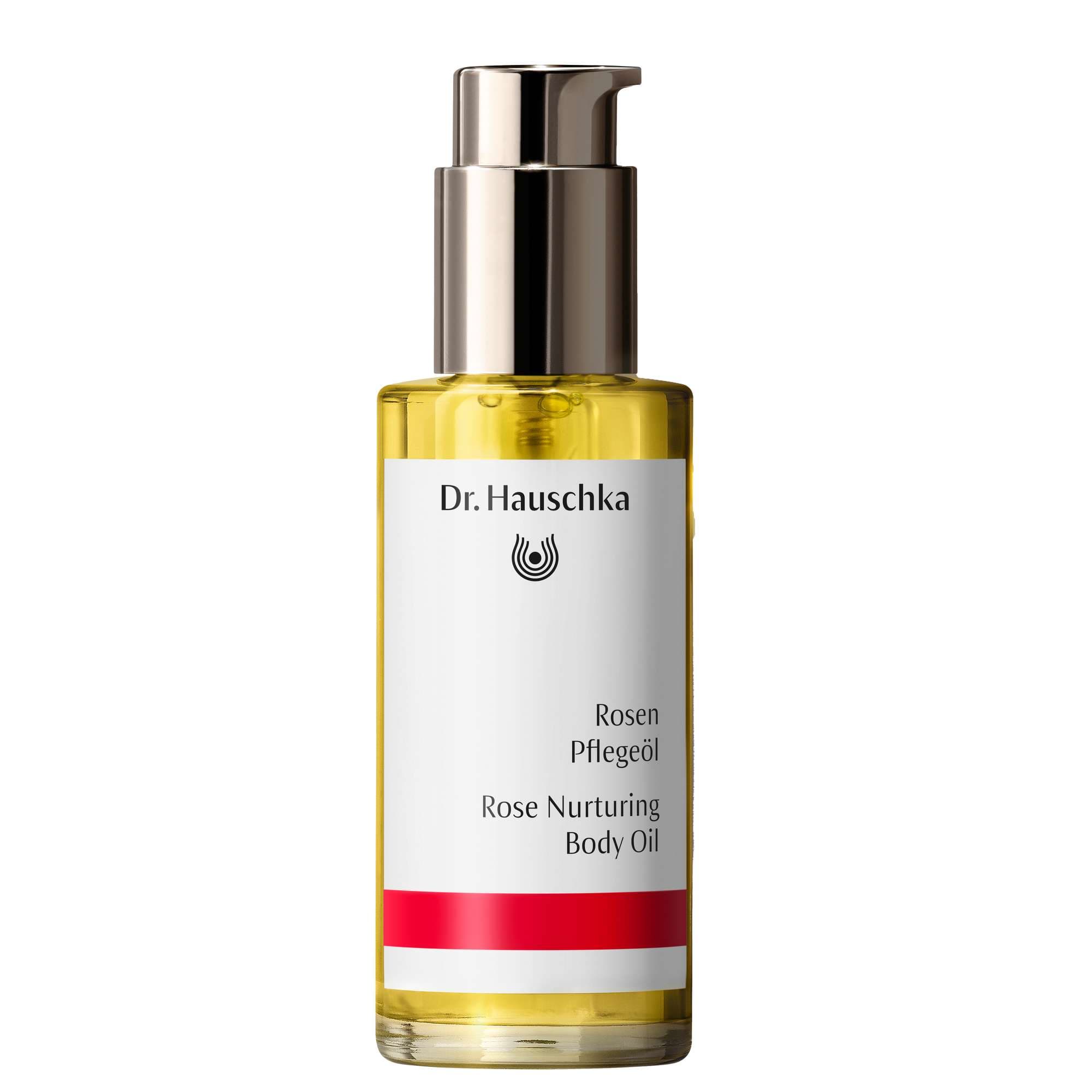 Dr. Hauschka Rozen Verzorgende Lichaamsolie – 100% Natuurlijke Hydratant voor Sensibele Huid