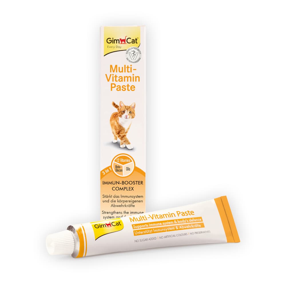 200g GimCat Multi-Vitamin Pasta Kattensnack