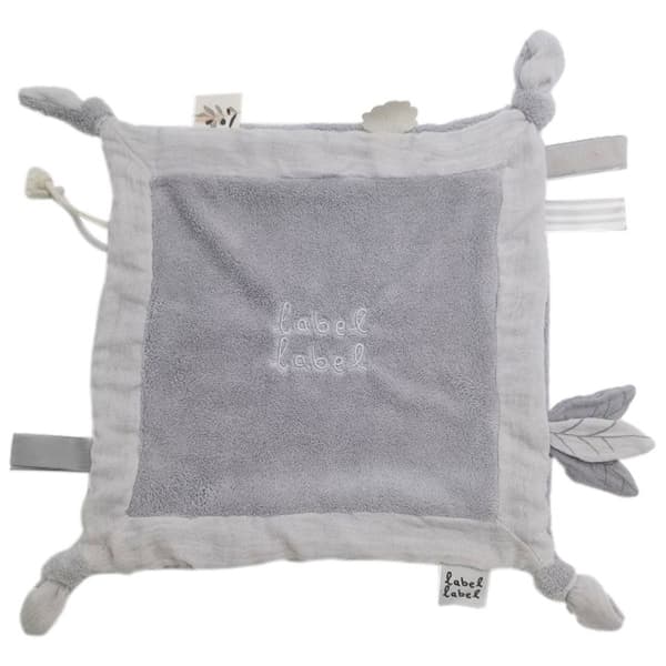 Label Label Knuffeldoekje licht grijs