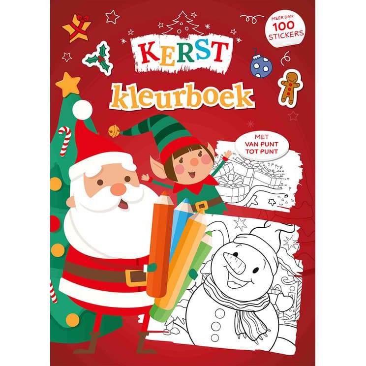 Kerst kleurboek